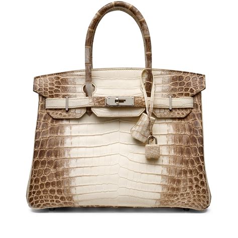 hermes handtasche birkin bag himalayan white crocodile